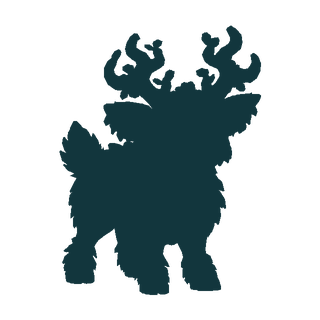 Silhouette of Mossback